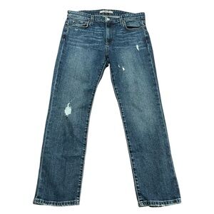 Joe's Jeans Distressed Straight-Leg Jeans Relaxed fit Size 30 Classic Timeless